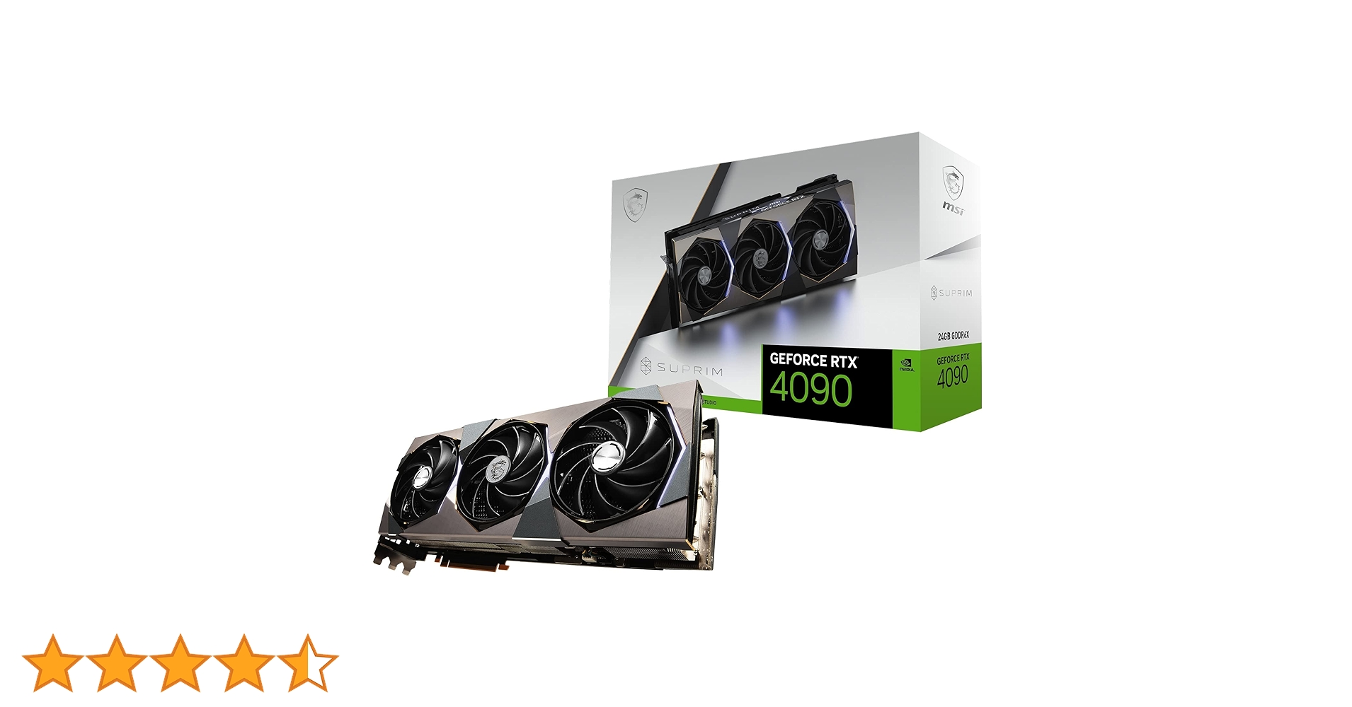 Amazon | MSI GeForce RTX 4090 SUPRIM X 24G グラフィックス